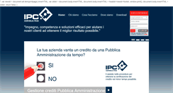 Desktop Screenshot of ipcconsulting.it